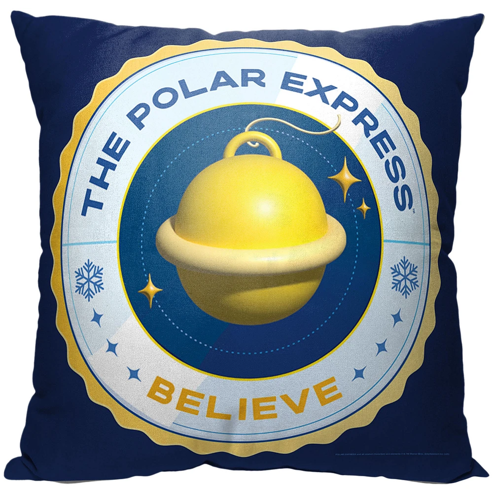 The Northwest Group The Polar Express 18" x 18" Holiday Pillow