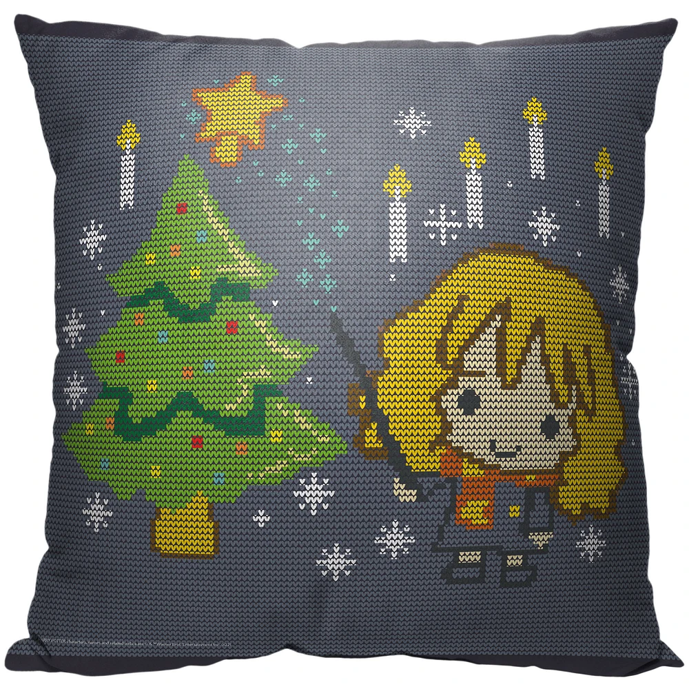 The Northwest Group Harry Potter 18" x 18" Holiday Pillow