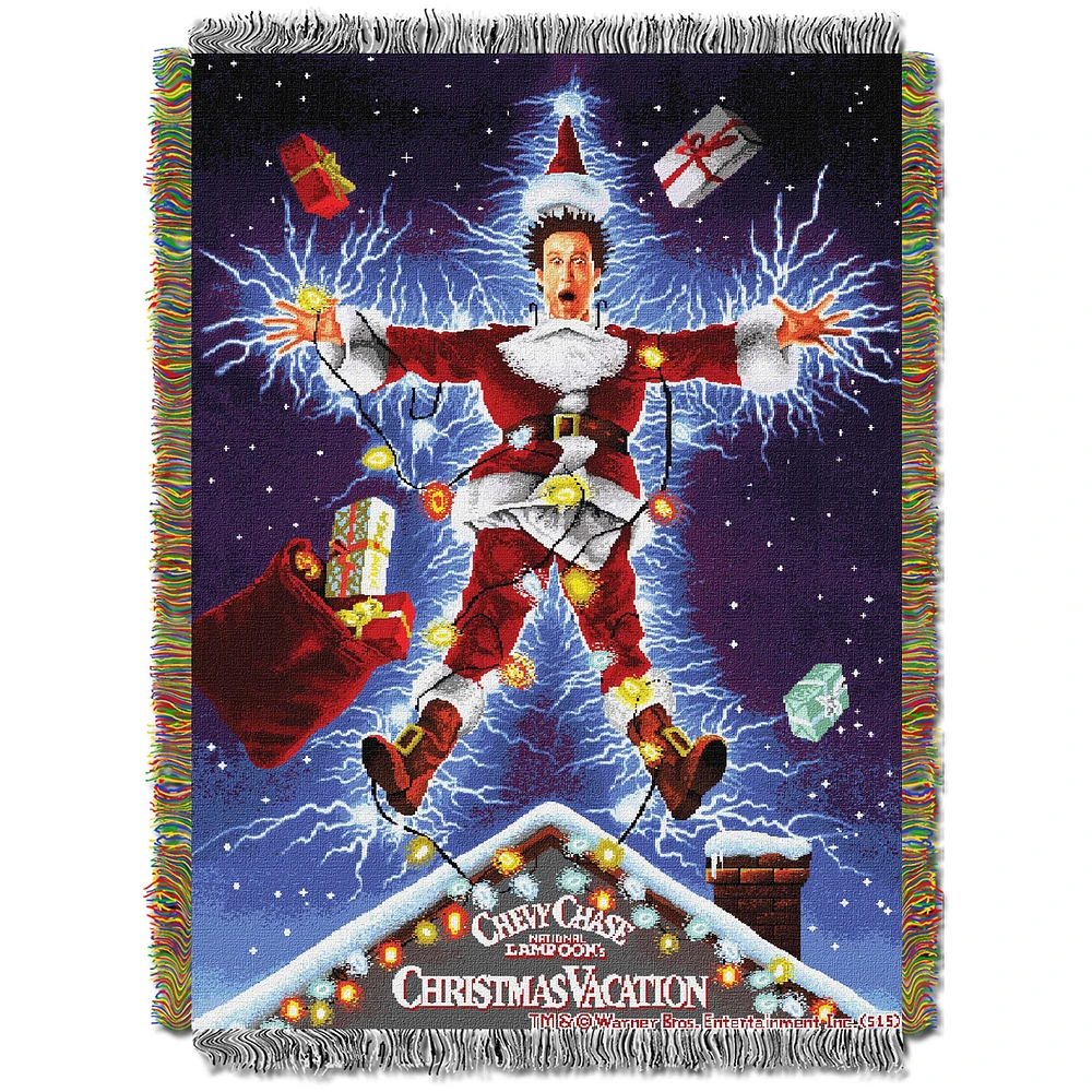 The Northwest Group National Lampoon's Christmas Vacation 48" x 60" Holiday Tapestry Throw Blanket