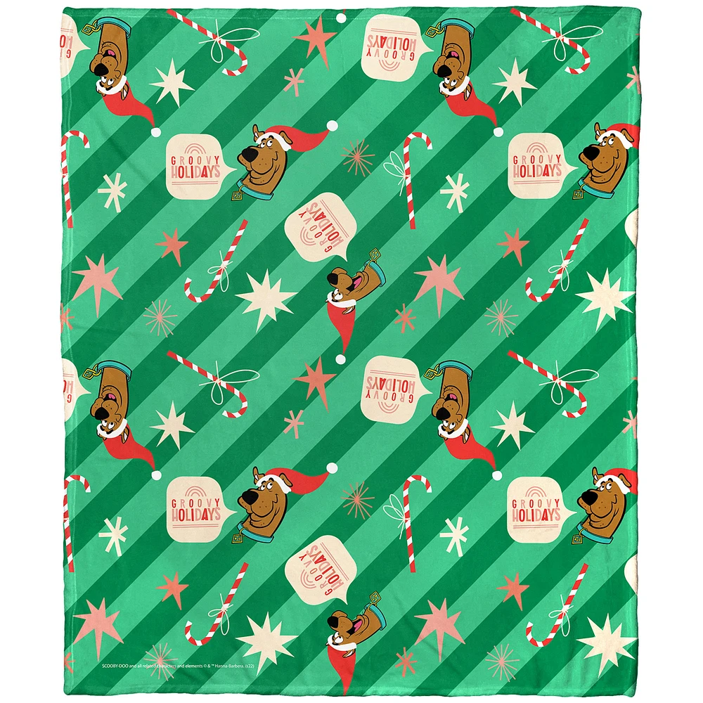 The Northwest Group Scooby-Doo 50" x 60" Holiday Silk Touch Throw Blanket