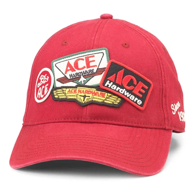 Men's American Needle Red Ace Hardware Iconic Adjustable Hat