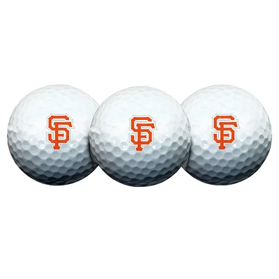 WinCraft San Francisco Giants 3-Pack Golf Ball Set