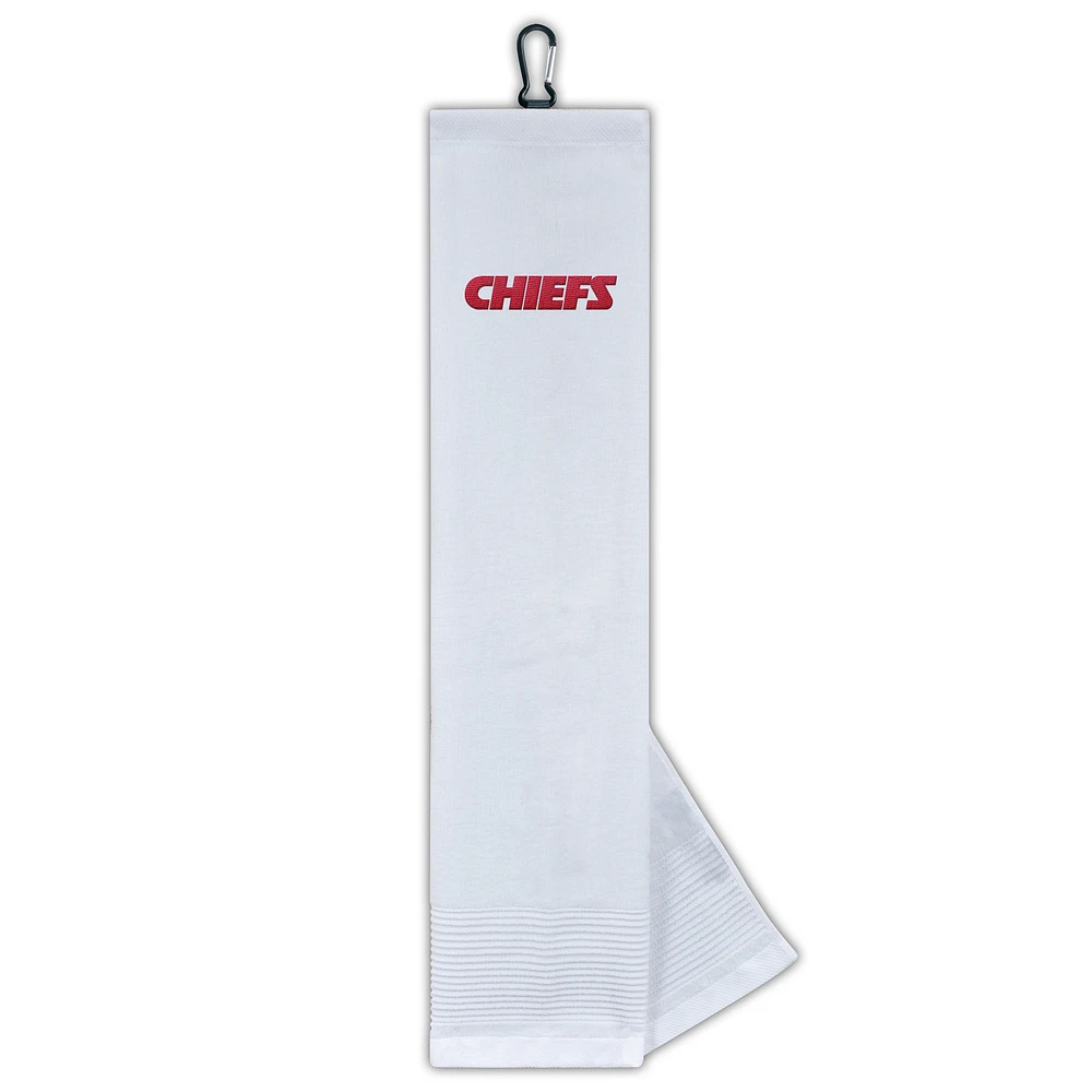 WinCraft Kansas City Chiefs Face/Club Tri-Fold Golf Towel