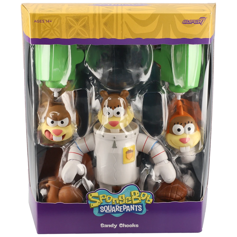 Super7 SpongeBob SquarePants Sandy Cheeks ULTIMATES! Figure - Wave 1