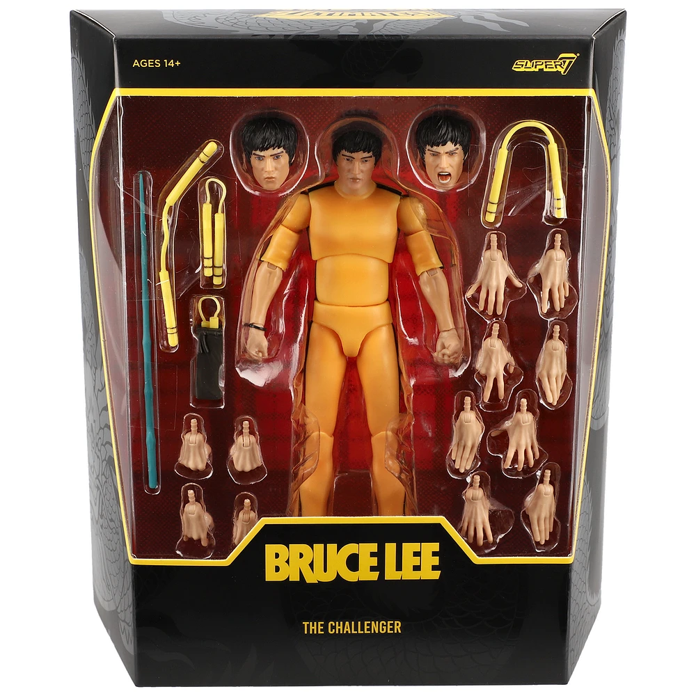 Super7 Bruce Lee Hollywood Icons The Challenger ULTIMATES! Figure - Wave 1