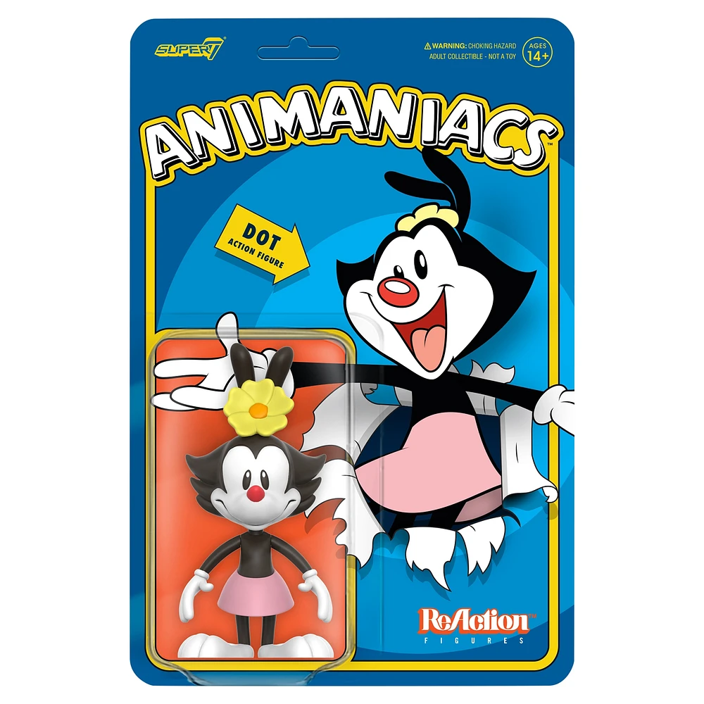 Super7 Dot Warner Animaniacs ReAction Figure - Wave 1