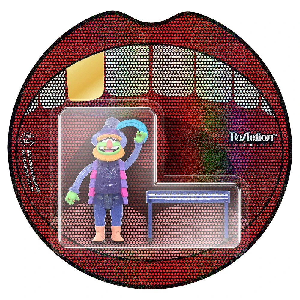 Super7 Dr. Teeth The Muppets Electric Mayhem Band (Glitter) ReAction Figure - Wave 1