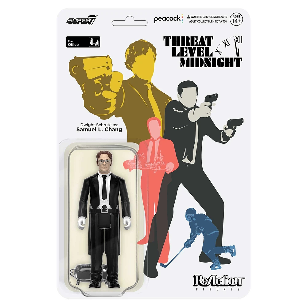 Super7 The Office Dwight Schrute as Samuel L. Chang ReAction Figure - Wave 1