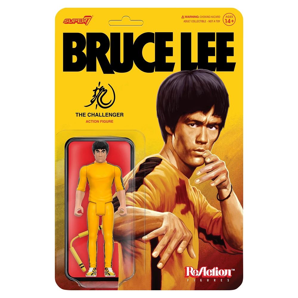 Super7 Bruce Lee Hollywood Icons The Challenger ReAction Figure - Wave 1