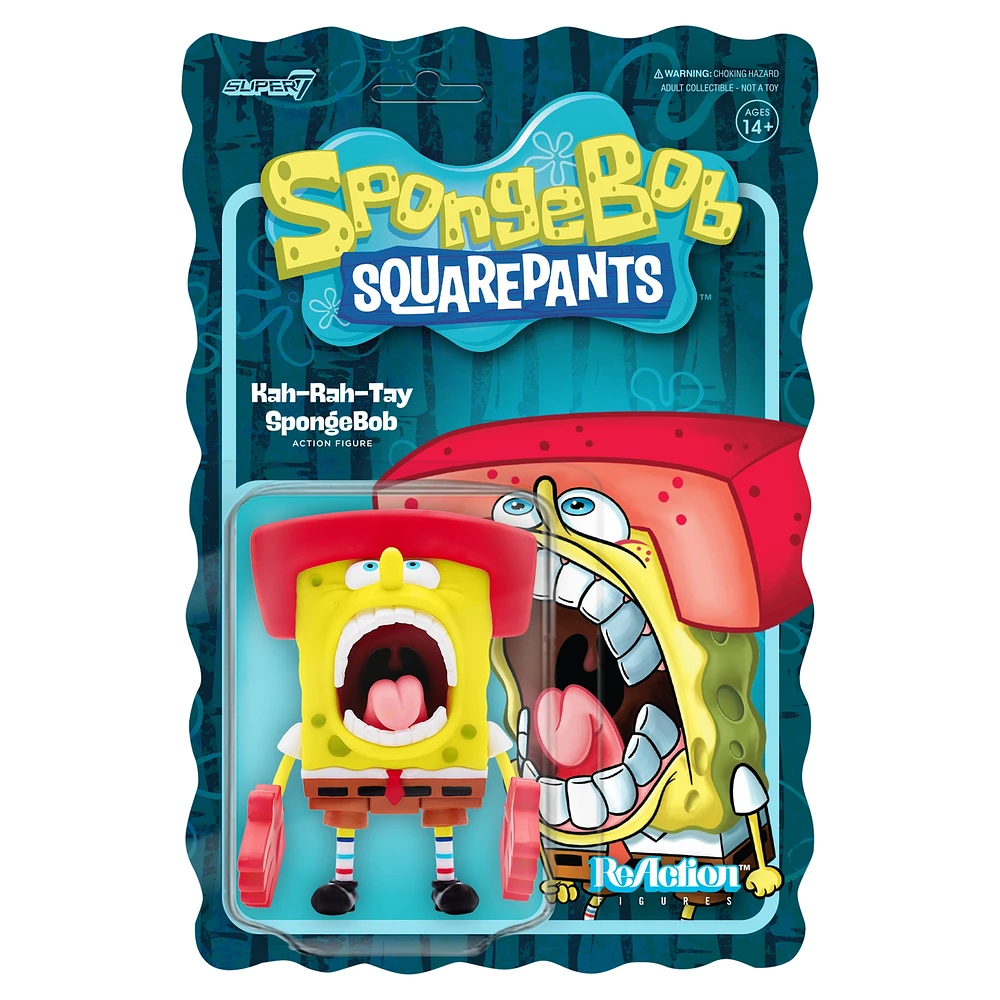 Super7 SpongeBob SquarePants Kah-Rah-Tay ReAction Figure - Wave 2