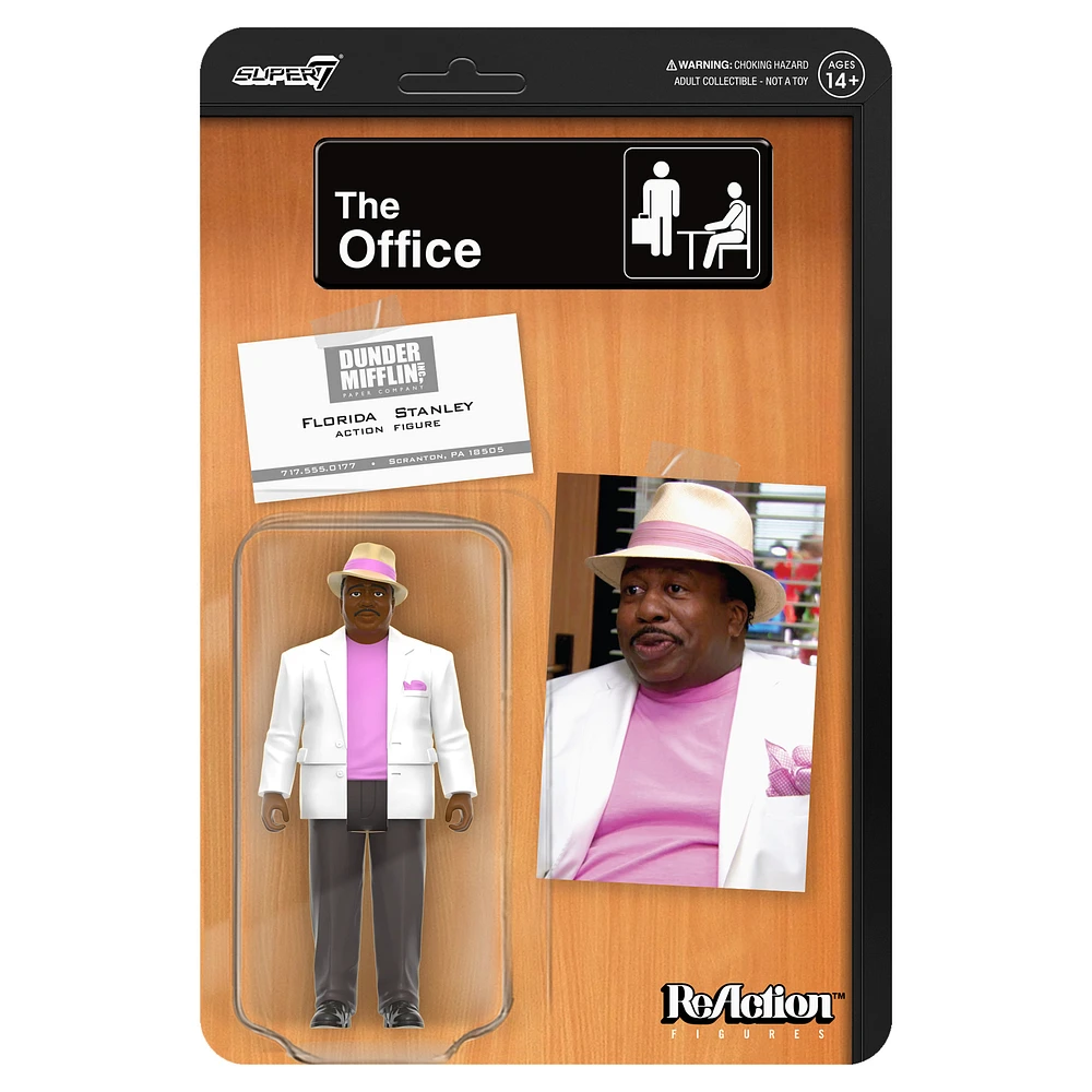 Super7 The Office Stanley Hudson (Florida) ReAction Figure - Wave 2