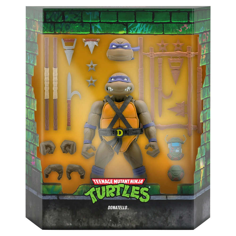Super7 Donatello Teenage Mutant Ninja Turtles ULTIMATES! Figure - Wave 4