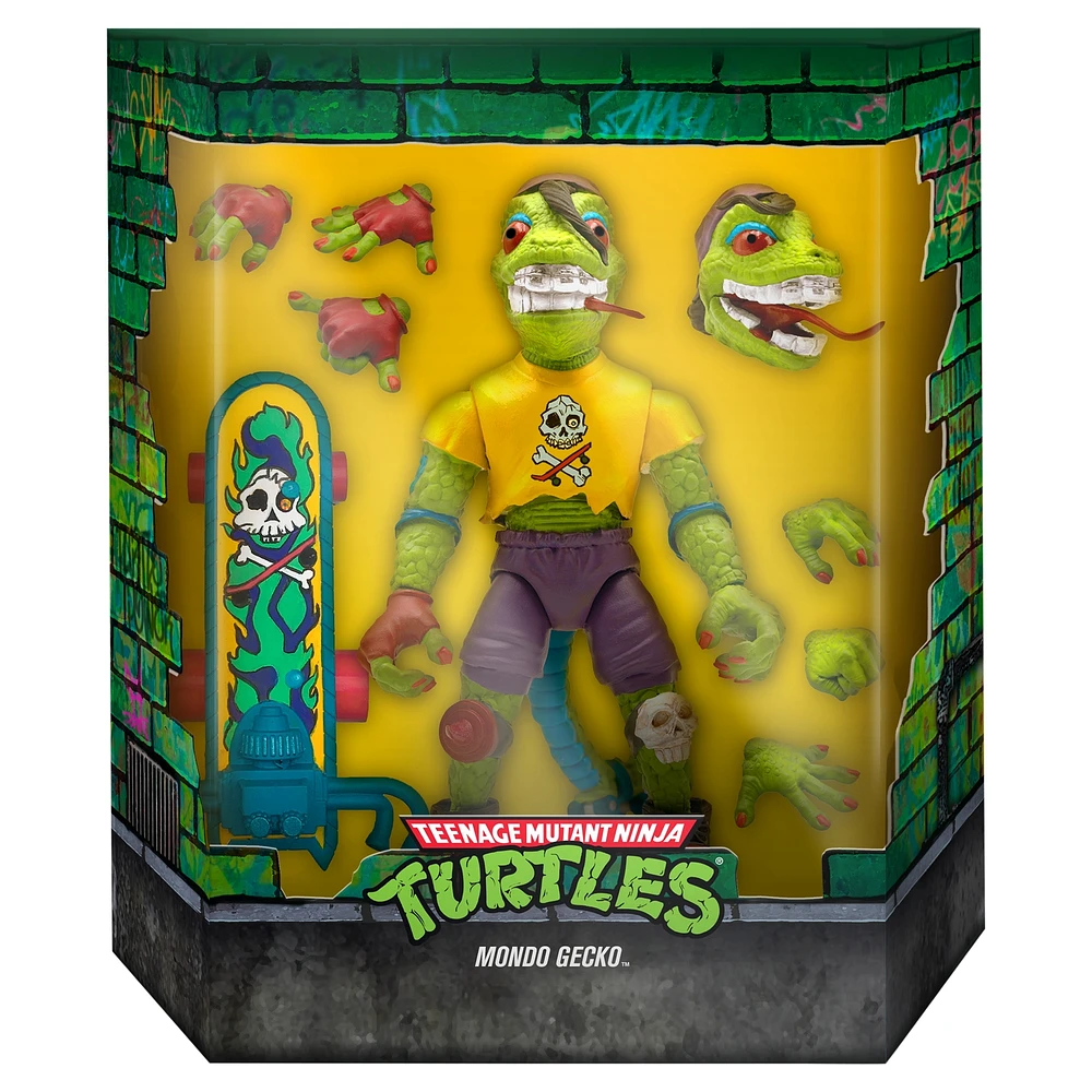 Super7 Teenage Mutant Ninja Turtles Mondo Gecko ULTIMATES! Figure - Wave 4