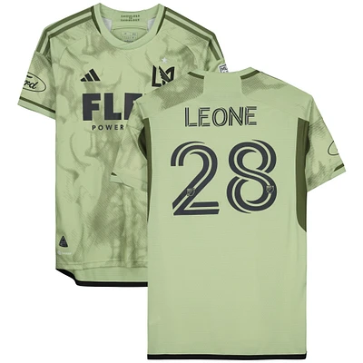 Tony Leone LAFC Autographed Match-Used #28 Jersey from the 2023 MLS Season