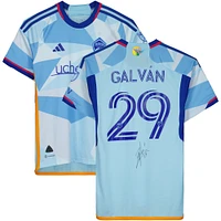 Braian Galván Colorado Rapids Autographed Match-Used #29 Blue Jersey from the 2023 MLS Season