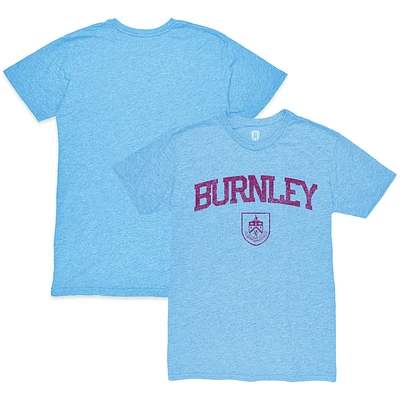Men's 1863FC Light Blue Burnley Wordmark Mock Twist Tri-Blend T-Shirt