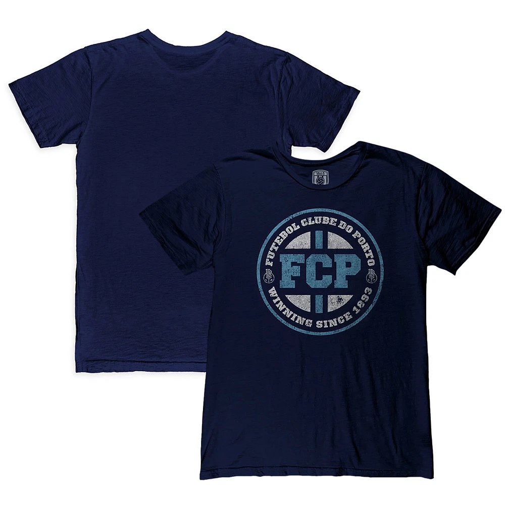 Men's 1863FC Navy FC Porto Mono Crest Slub T-Shirt