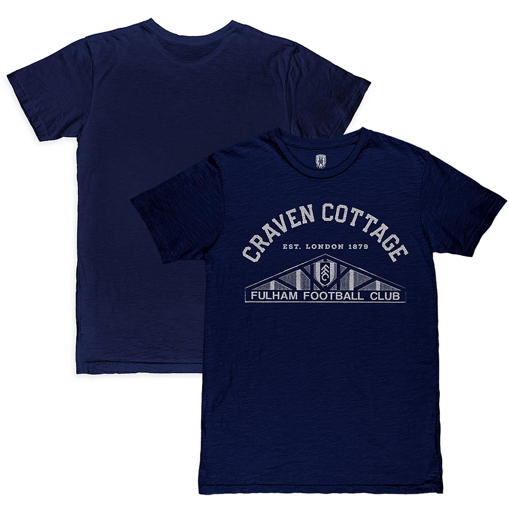 Men's 1863FC Navy Fulham Landmark Slub T-Shirt