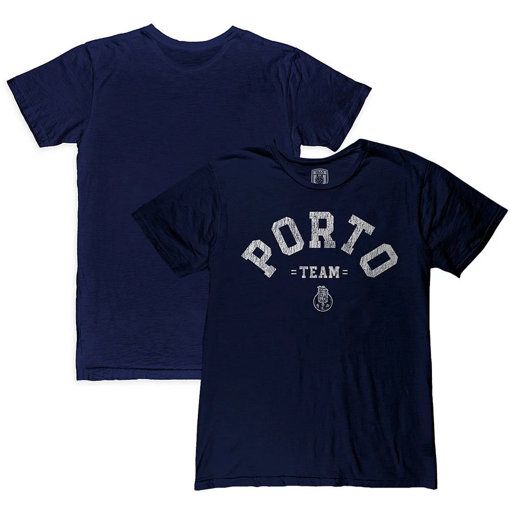 Men's 1863FC Navy FC Porto Wordmark Slub T-Shirt