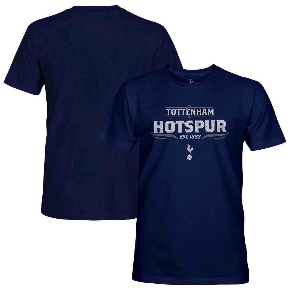 Men's 1863FC Navy Tottenham Hotspur Team Legacy Slub T-Ahirt