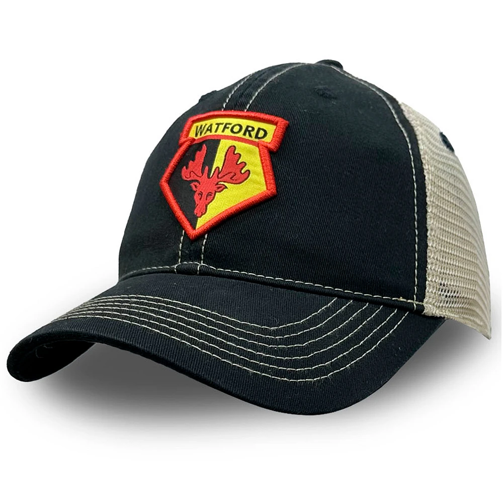 Men's 1863FC Black Watford Trucker Adjustable Hat