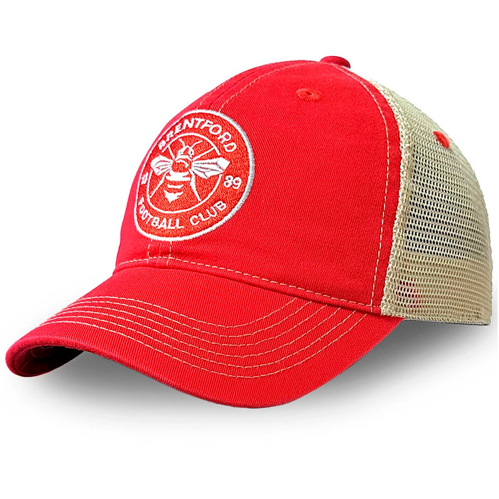 Men's 1863FC Red Brentford FC Trucker Adjustable Hat