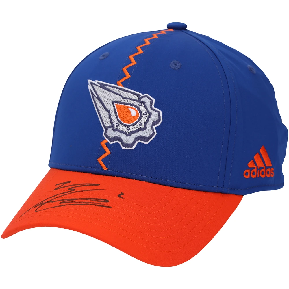Evan Bouchard Edmonton Oilers Autographed 2022-23 Reverse Retro Cap