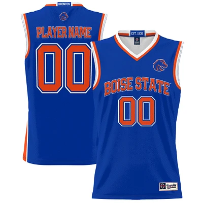 Men's GameDay Greats Royal Boise State Broncos NIL Pick-A-Player Basketball Jersey
