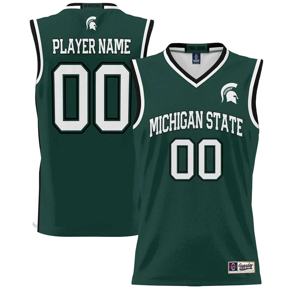 Youth GameDay Greats Michigan State Spartans NIL Pick-A-Player Lightweight Men's Basketball Jersey