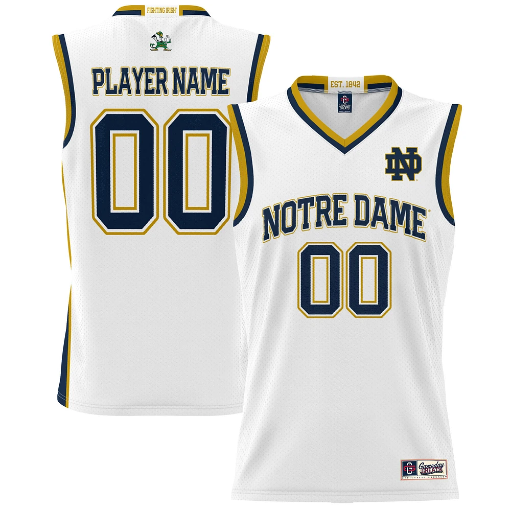 Youth GameDay Greats Notre Dame Fighting Irish NIL Pick-A-Player Lightweight Men's Basketball Jersey