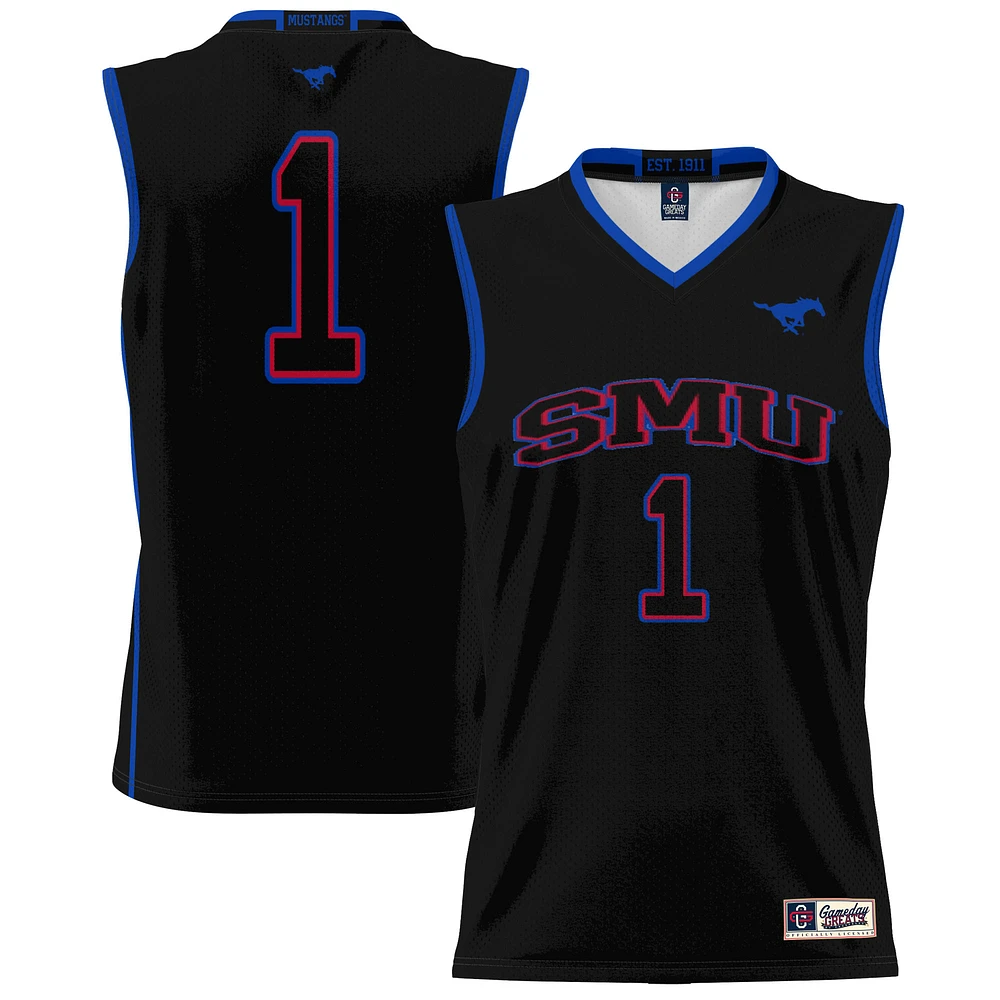 Unisex GameDay Greats #1 SMU Mustangs Lightweight Basketball Jersey