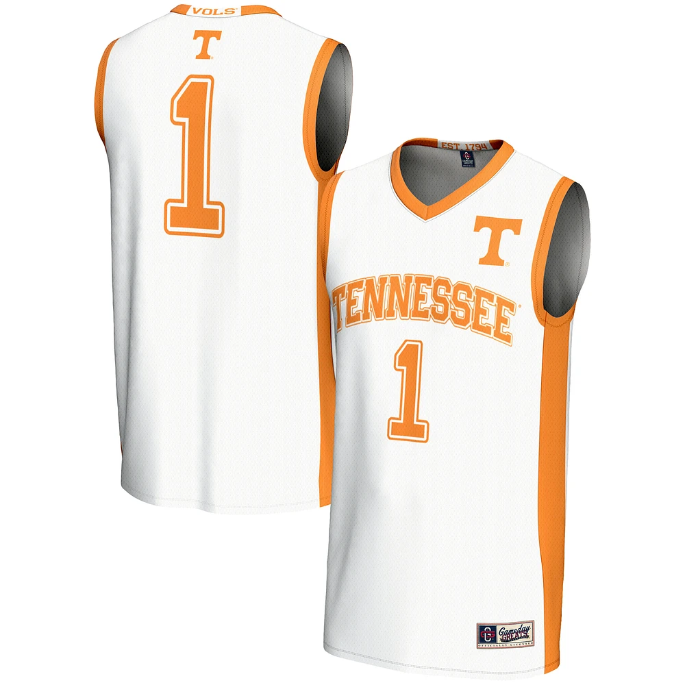 Unisex GameDay Greats #1 Tennessee Volunteers Lightweight Basketball Jersey