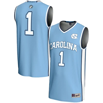 Youth GameDay Greats #1 Carolina Blue North Tar Heels Lightweight Basketball Jersey