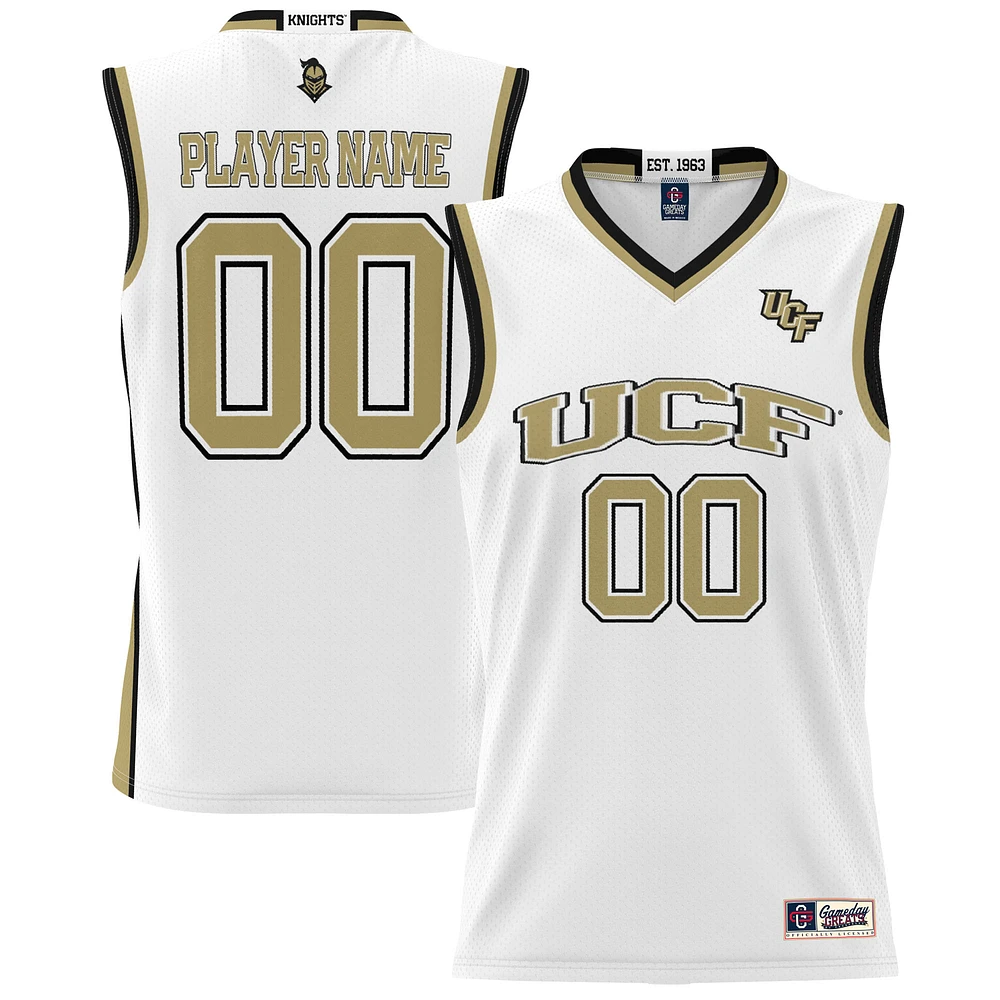 Unisex GameDay Greats White UCF Knights NIL Pick-A-Player Lightweight Women's Basketball Jersey