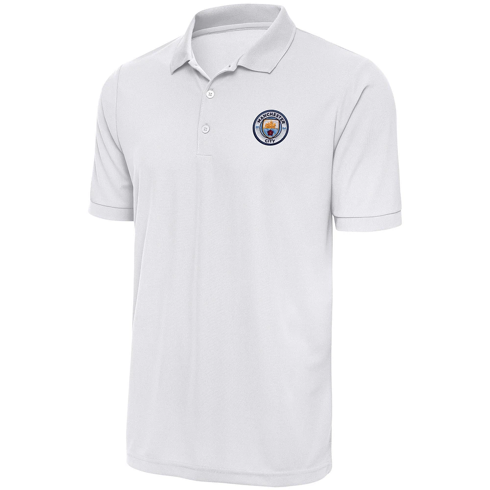 Men's White Manchester City Derive Polo