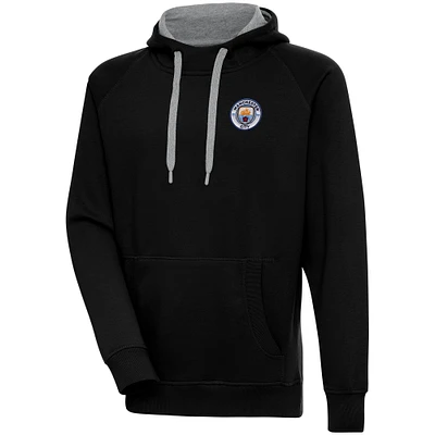 Men's Black Manchester City Takeover Pullover Hoodie