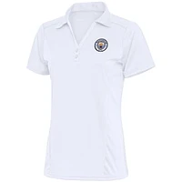 Women's  White Manchester City Statement Polo