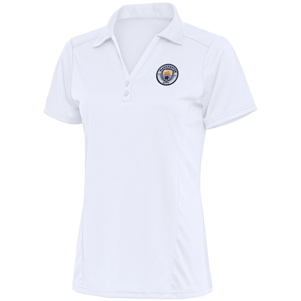 Women's White Manchester City Statement Polo