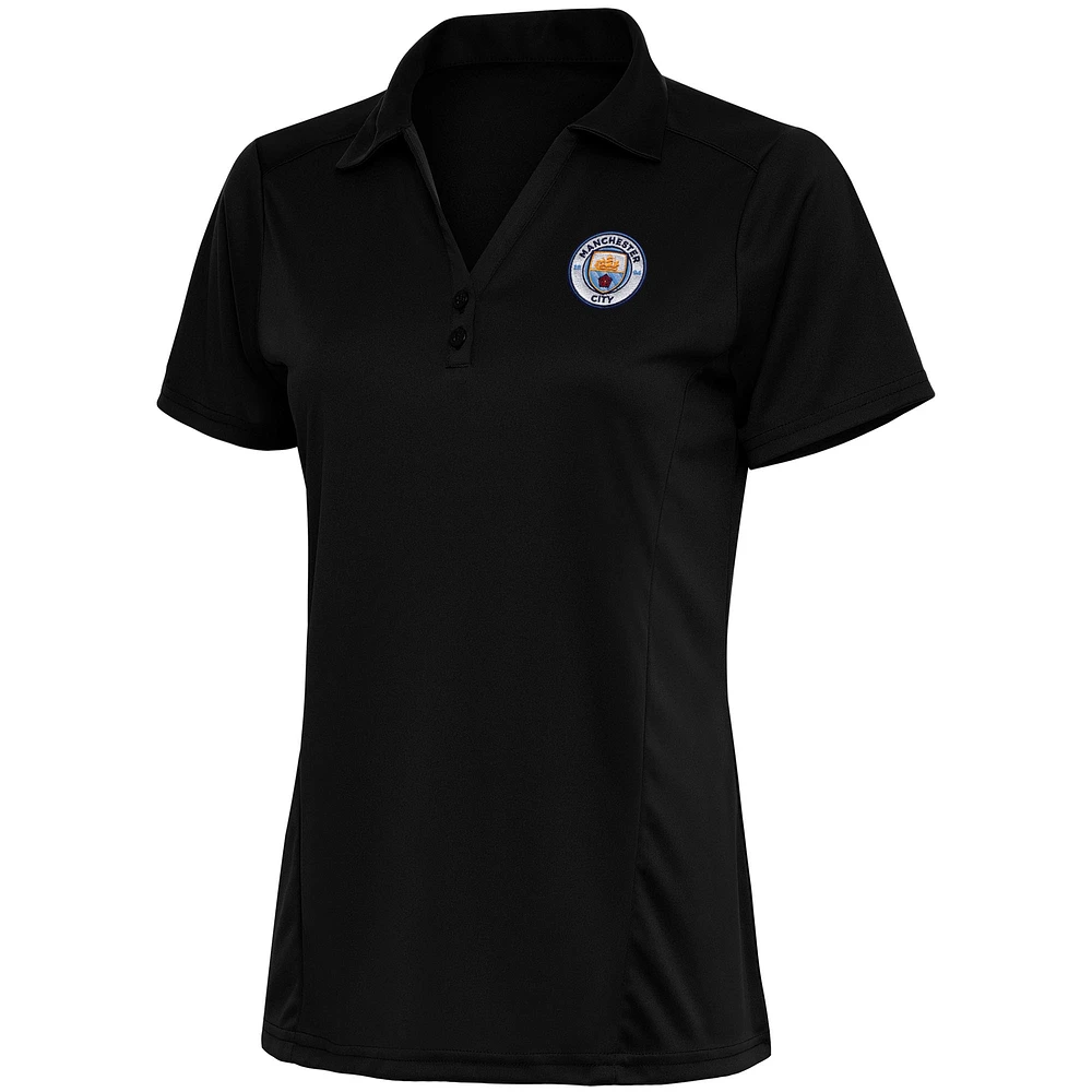 Women's Black Manchester City Statement Polo