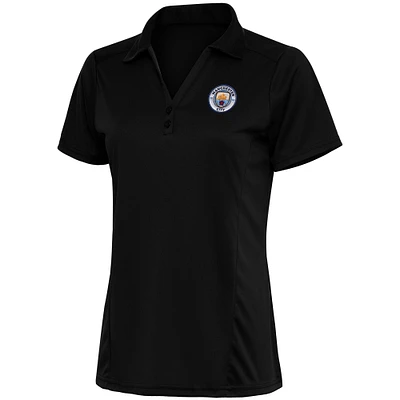 Women's  Black Manchester City Statement Polo