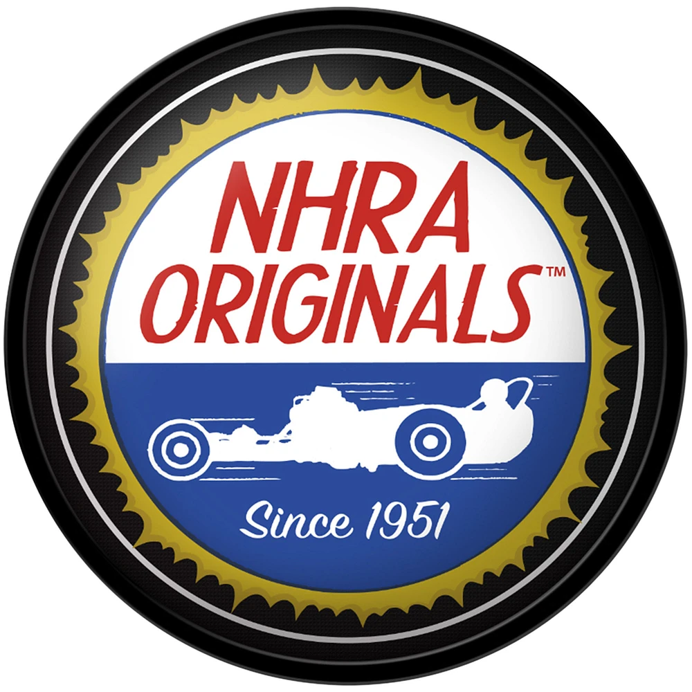 NHRA Originals 17.5" Modern Disc Wall Sign