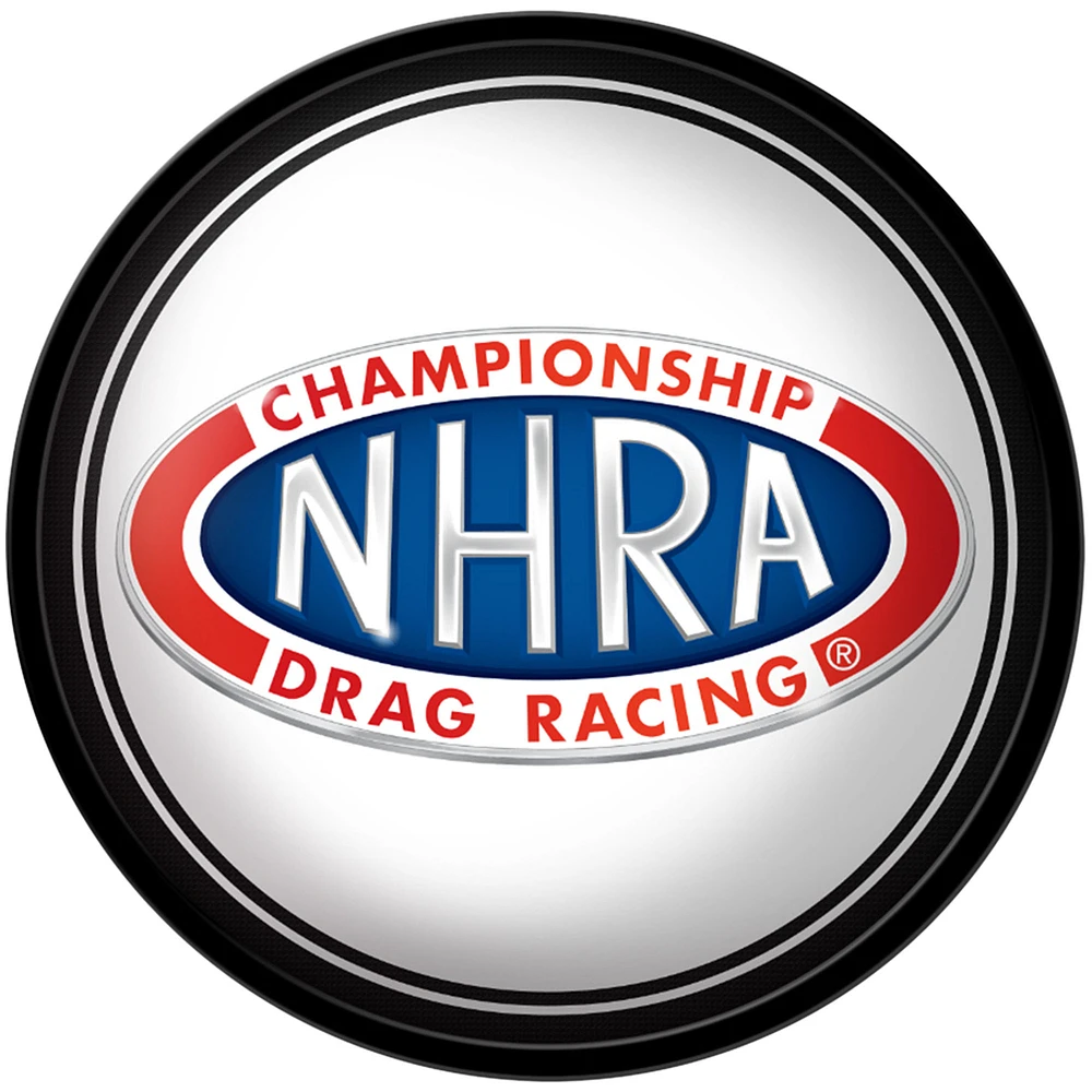 NHRA Championship Drag Racing 17.5" Modern Disc Wall Sign