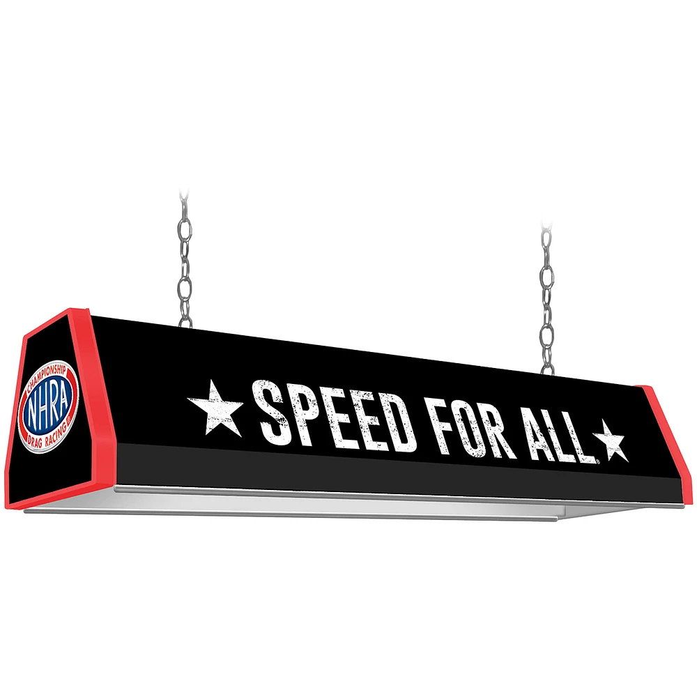 NHRA Speed For All 38.5'' x 10.75'' Standard Pool Table Light
