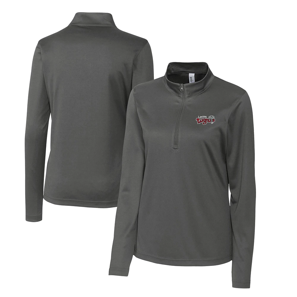 Women's Cutter & Buck Steel Lansing Lugnuts Clique Spin Eco Performance Half-Zip