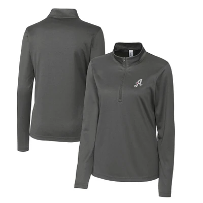 Women's Cutter & Buck Steel Reno Aces Clique Spin Eco Performance Half-Zip