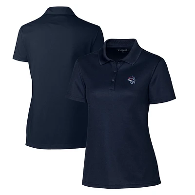 Women's Cutter & Buck Navy Binghamton Rumble Ponies Clique Spin Eco Performance Pique Polo