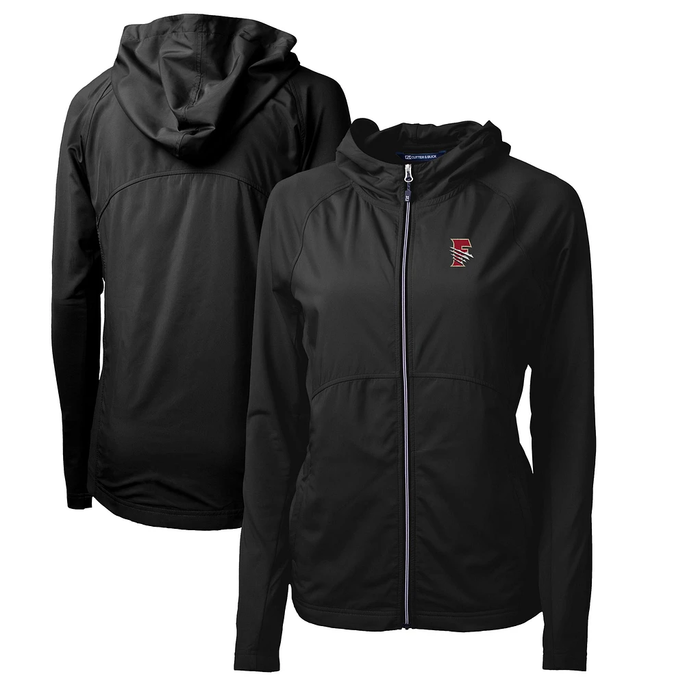 Women's Cutter & Buck Fresno Grizzlies Adapt Eco Knit Hybrid Recycled Raglan Full-Zip Jacket