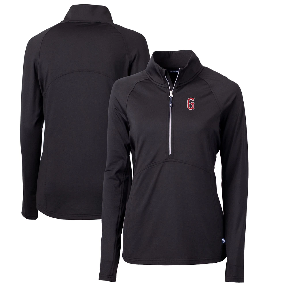 Women's Cutter & Buck Greenville Drive Adapt Eco Knit Stretch Recycled Half-Zip Top