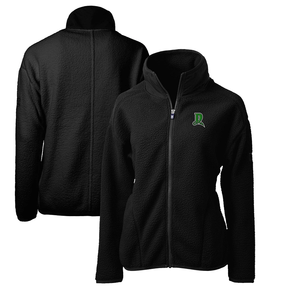 Women's Cutter & Buck Dayton Dragons Cascade Eco Sherpa Full-Zip Fleece Jacket