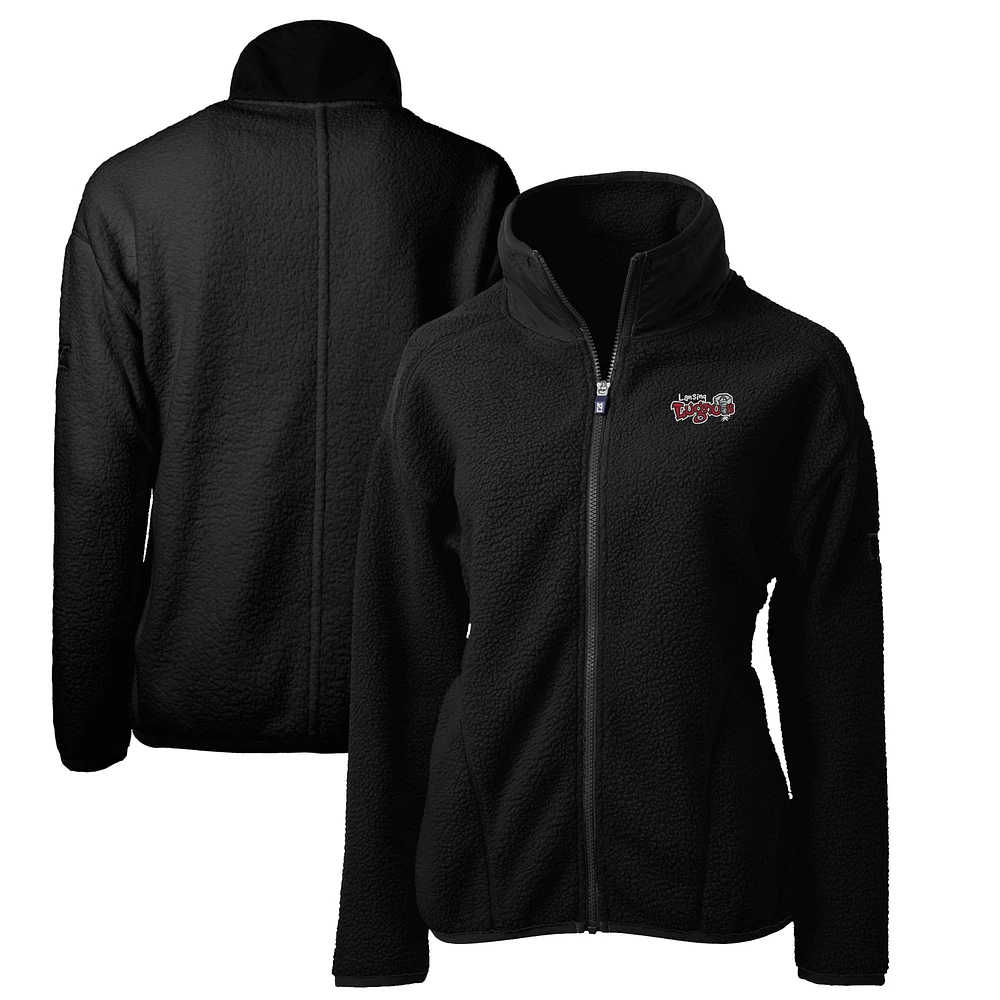 Women's Cutter & Buck Lansing Lugnuts Cascade Eco Sherpa Full-Zip Fleece Jacket